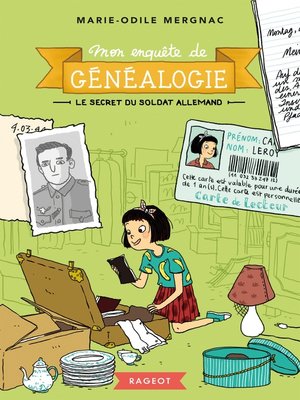 cover image of Mon enquête de généalogie--Le secret du soldat allemand